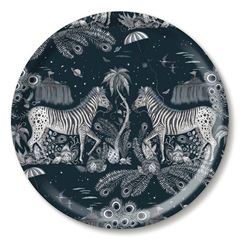 Bild von Emma J Shipley Lost World/navy Tray Ø 39 - Jamida of Sweden