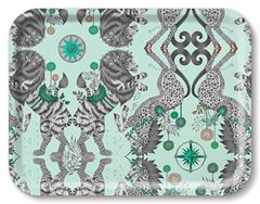 Bild von Emma J Shipley Caspian/teal Tray 43x33 - Jamida of Sweden