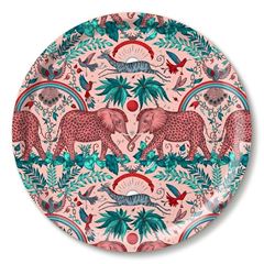 Bild von Emma J Shipley Zambezi/pink Tray Ø 39 - Jamida of Sweden