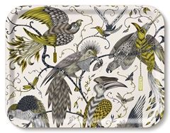 Bild von Emma J Shipley Audubon/gold Tray 43x33 - Jamida of Sweden