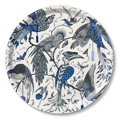 Bild von Emma J Shipley Audubon/blue Tray Ø 39 - Jamida of Sweden