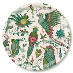 Bild von Emma J Shipley Quetzal/green Tray Ø 39 - Jamida of Sweden