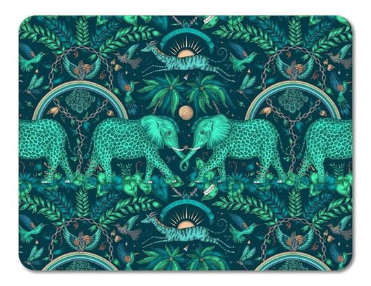 Bild von Emma J Shipley Zambezi/teal Tablemat 38x29 - Jamida of Sweden