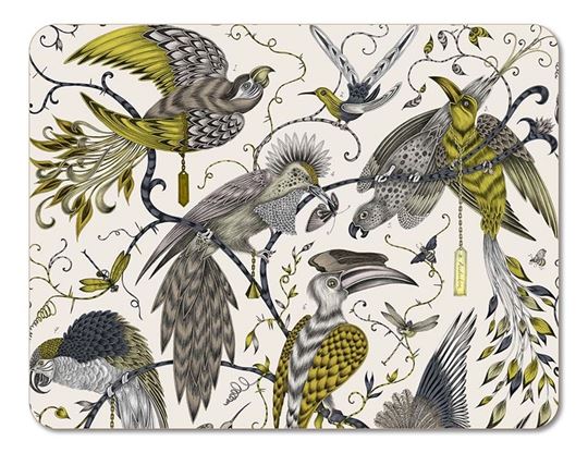 Bild von Emma J Shipley Audubon/gold Tablemat 38x29 - Jamida of Sweden