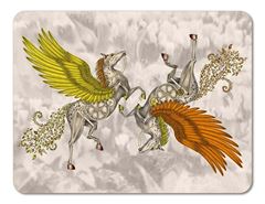 Bild von Emma J Shipley Pegasus/gold Tablemat 38x29 - Jamida of Sweden