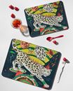 Bild von Emma J Shipley Snow Leopard/forest Tablemat 38x29 - Jamida of Sweden