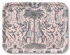 Bild von Emma J Shipley Kruger/pink Tray 36x28 - Jamida of Sweden