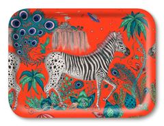 Bild von Emma J Shipley Lost World/red Tray 27x20 - Jamida of Sweden