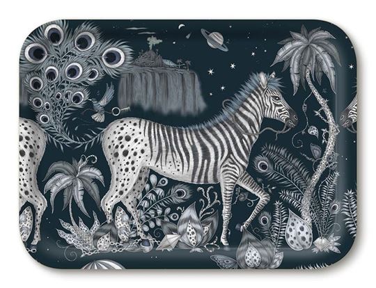 Bild von Emma J Shipley Lost World/navy Tray 27x20 - Jamida of Sweden