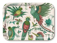 Bild von Emma J Shipley Quetzal/green Tray 27x20 - Jamida of Sweden