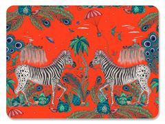 Bild von Emma J Shipley Lost World/red Placemat 29x21 - Jamida of Sweden