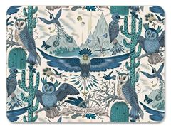 Bild von Emma J Shipley Frontier/blue Placemat 29x21 - Jamida of Sweden