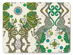 Bild von Emma J Shipley Caspian/lime Placemat 29x21 - Jamida of Sweden