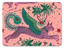 Bild von Emma J Shipley Lynx/pink Placemat 29x21 - Jamida of Sweden