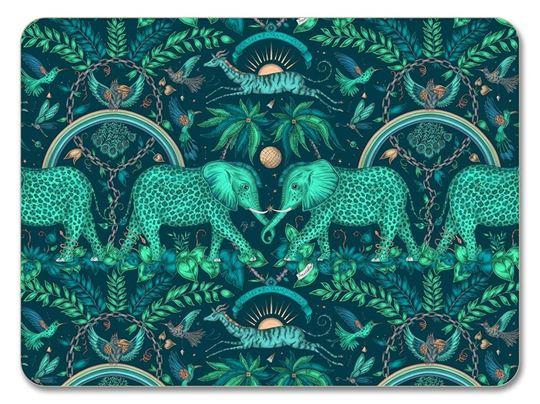 Bild von Emma J Shipley Zambezi/teal Placemat 29x21 - Jamida of Sweden