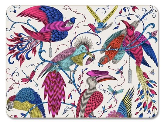 Bild von Emma J Shipley Audubon/multi Placemat 29x21 - Jamida of Sweden