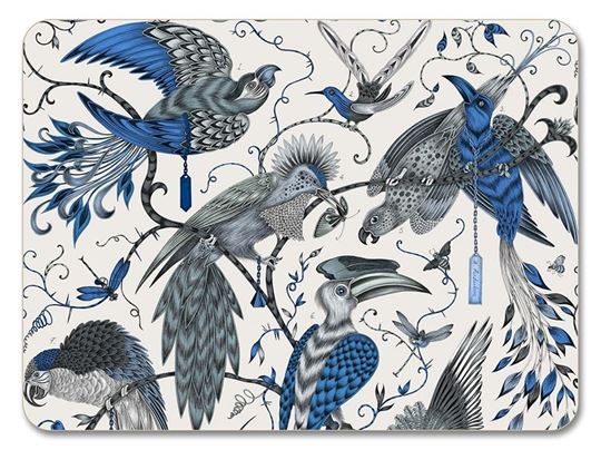 Bild von Emma J Shipley Audubon/blue Placemat 29x21 - Jamida of Sweden