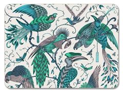 Bild von Emma J Shipley Audubon/green Placemat 29x21 - Jamida of Sweden