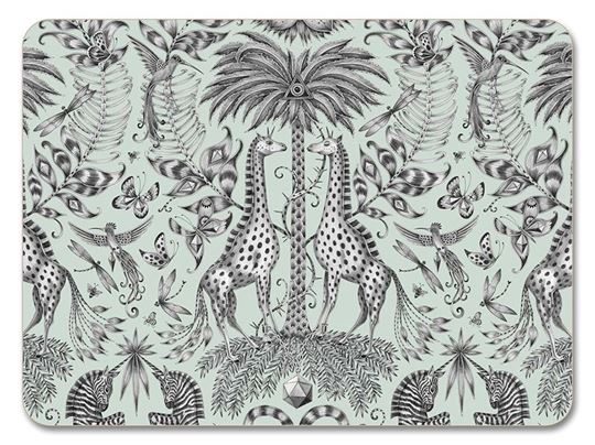 Bild von Emma J Shipley Kruger/green Placemat 29x21 - Jamida of Sweden