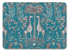 Bild von Emma J Shipley Kruger/turquoise Placemat 29x21 - Jamida of Sweden