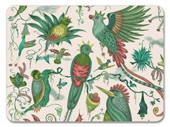 Bild von Emma J Shipley Quetzal/green Placemat 29x21 - Jamida of Sweden