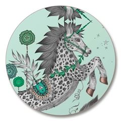 Bild von Emma J Shipley Caspian/teal Coaster Ø10 - Jamida of Sweden