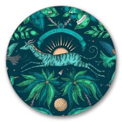 Bild von Emma J Shipley Zambezi/teal Coaster Ø10 - Jamida of Sweden