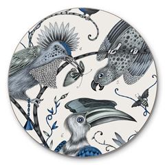 Bild von Emma J Shipley Audubon/blue Coaster Ø10 - Jamida of Sweden