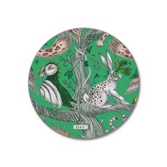 Bild von Emma J Shipley Wonder World/green Coaster Ø10 - Jamida of Sweden