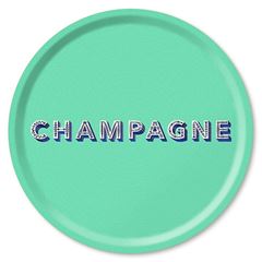 Bild von Asta Barrington Champagne / seafoam Tray Ø 46 - Jamida of Sweden