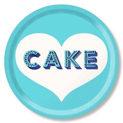 Bild von Asta Barrington Cake / aqua Tray Ø 39 - Jamida of Sweden