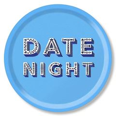 Bild von Asta Barrington Date Night / blue Tray Ø 39 - Jamida of Sweden