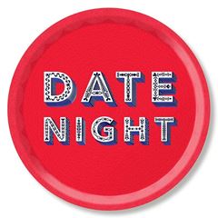 Bild von Asta Barrington Date Night / red Tray Ø 39 - Jamida of Sweden