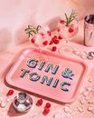 Bild von Asta Barrington Gin & tonic/pink Tray 36x28cm - Jamida of Sweden