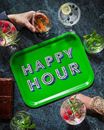 Bild von Asta Barrington Happy Hour/green Tray 36x28cm - Jamida of Sweden