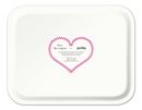 Bild von Asta Barrington Prosecco/bright pink Tray 36x28cm - Jamida of Sweden