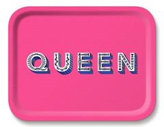 Bild von Asta Barrington Queen/bright pink Tray 36x28cm - Jamida of Sweden