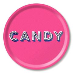 Bild von Asta Barrington Candy / bright pink Tray Ø 31 - Jamida of Sweden