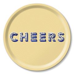 Bild von Asta Barrington Cheers / cream Tray Ø 31 - Jamida of Sweden