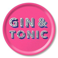 Bild von Asta Barrington Gin & tonic/bright pink Tray Ø 31 - Jamida of Sweden