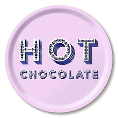 Bild von Asta Barrington Hot Chocolate / lilac Tray Ø 31 - Jamida of Sweden