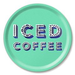 Bild von Asta Barrington Iced Coffee / seafoam Tray Ø 31 - Jamida of Sweden