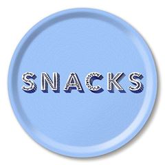 Bild von Asta Barrington Snacks / light blue Tray Ø 31 - Jamida of Sweden