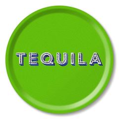 Bild von Asta Barrington Tequila / green Tray Ø 31 - Jamida of Sweden