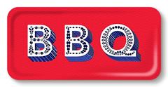 Bild von Asta Barrington BBQ / red Tray 32x15 - Jamida of Sweden