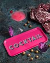 Bild von Asta Barrington Cocktail / bright pink Tray 32x15 - Jamida of Sweden