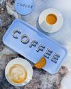 Bild von Asta Barrington Coffee / blue Tray 32x15 - Jamida of Sweden