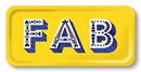 Bild von Asta Barrington FAB / yellow Tray 32x15 - Jamida of Sweden