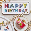 Bild von Asta Barrington Happy Birthday / multi Tray 32x15 - Jamida of Sweden