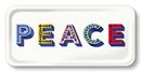 Bild von Asta Barrington Peace / multi Tray 32x15 - Jamida of Sweden